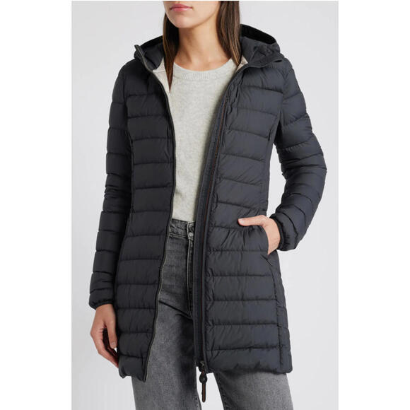 NEW, Parajumpers Irene 600-Fill-Power Down Puffer Long Jacket Sz S #C4296 - Picture 7 of 15